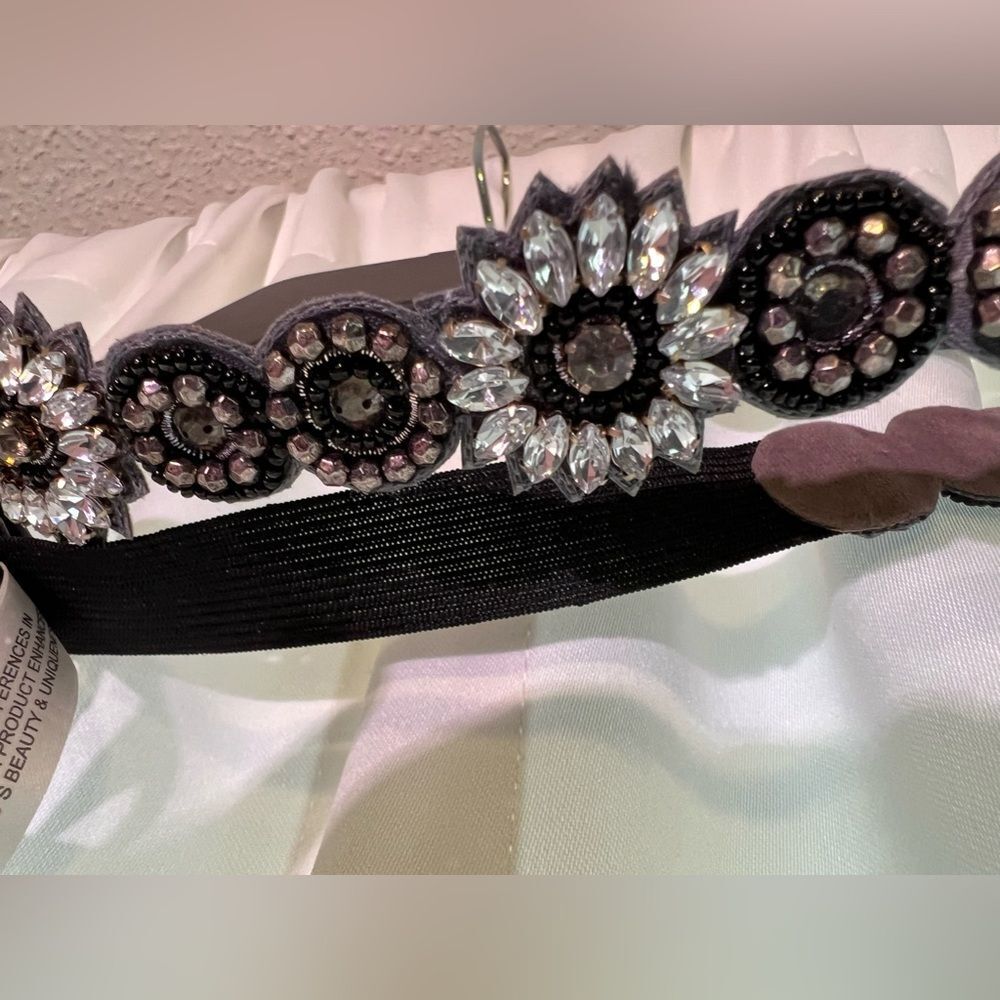 Altar’d State Black Jeweled Belt